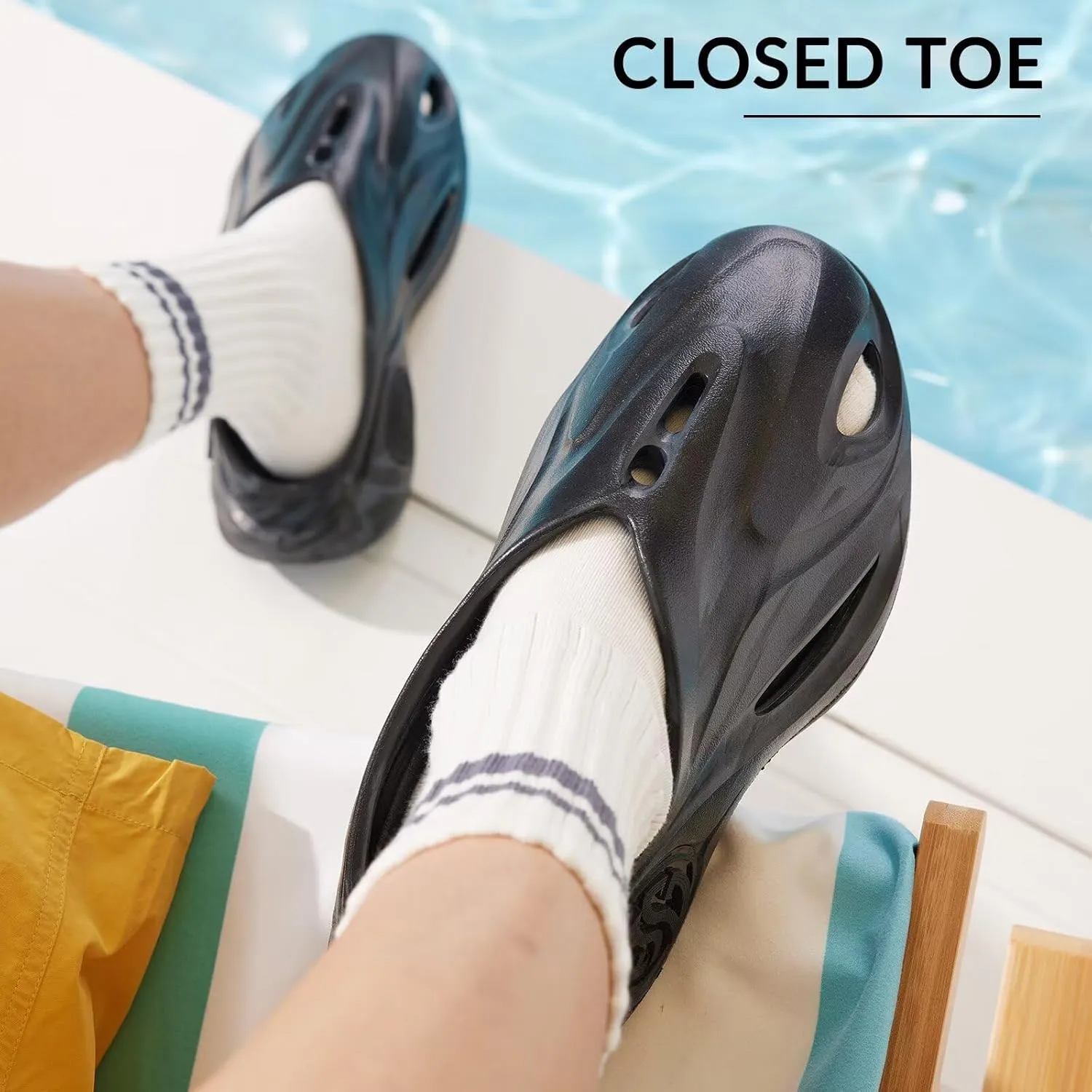 361 AG Whale 2 Recovery slides for men arch support mens slippers for plantar fasciitis relief house shoes orthopedic,Non slip closed toe sandals for shower beach gym,Aaron Gordon basketball slides