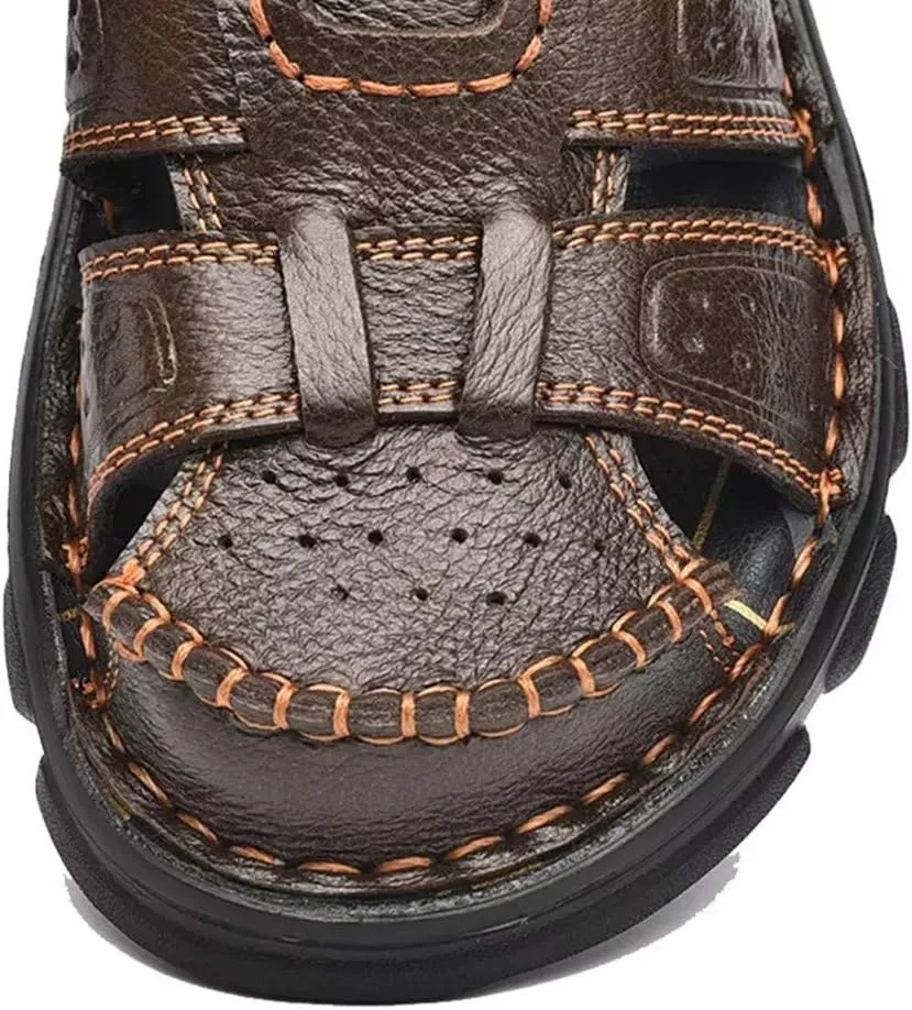 Asifn Mens Summer Breathable Sports Sandals Male Fisherman Beach Hollow Sneakers Hiking Walking Shoes