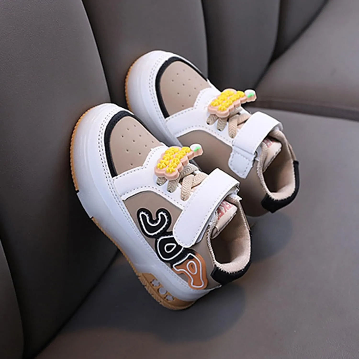 Baby Girls Boys Light Up Sneakers Summer Spring Breathable Mesh Sports Workout Chunky Heel for Unisex Shoes Size Kids