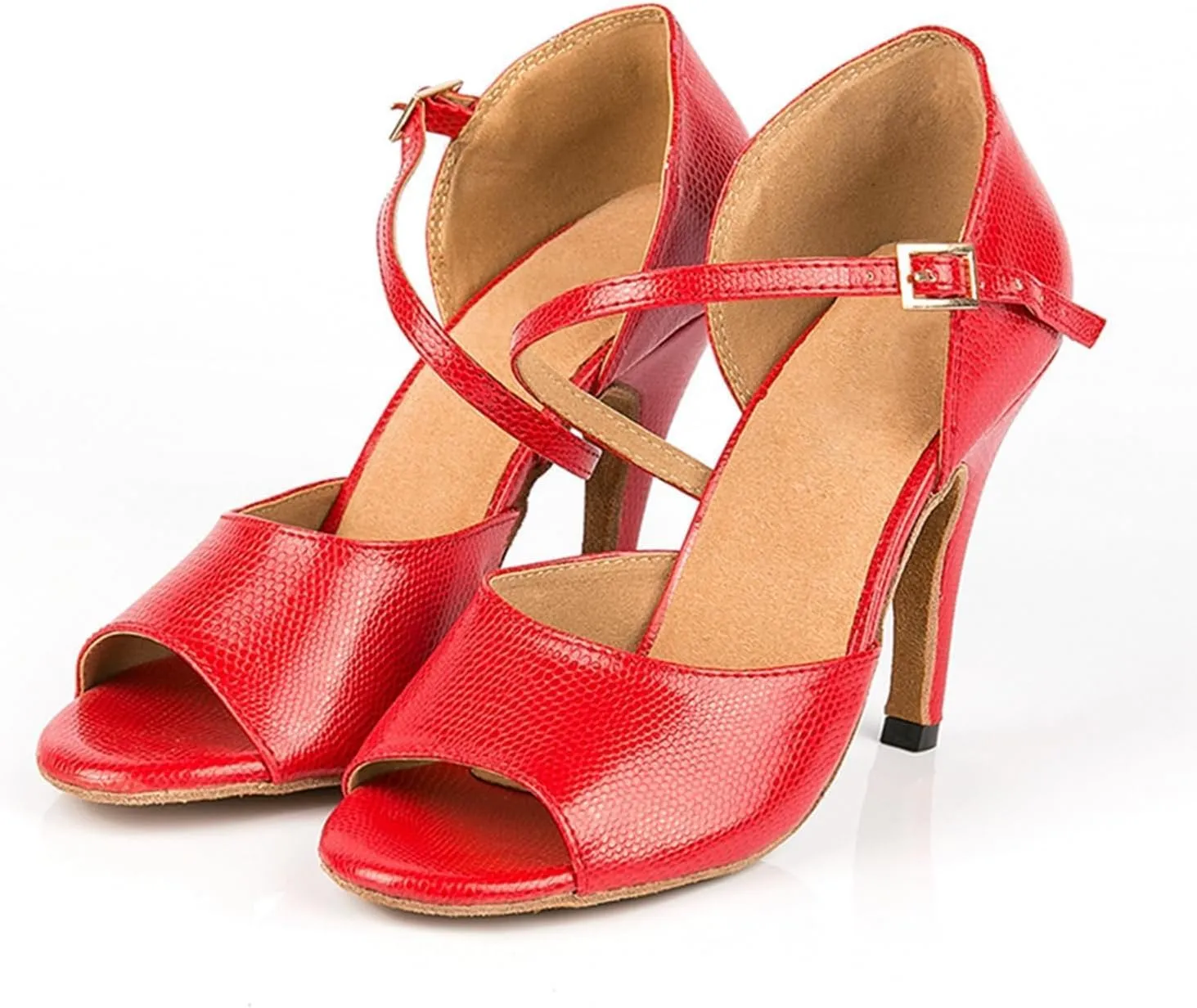 Ballroom Dancing Shoes for Women Stiletto High Heel Party Wedding Sandals