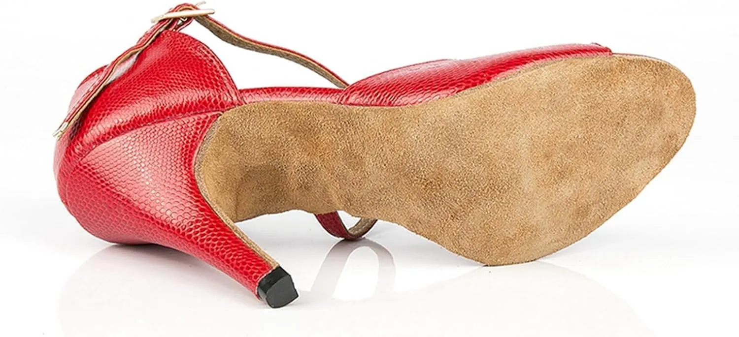 Ballroom Dancing Shoes for Women Stiletto High Heel Party Wedding Sandals