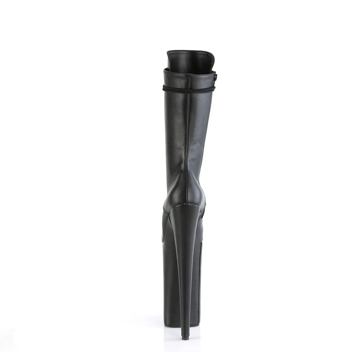 BEYOND-1050WR Pleaser Black Faux Leather Sexy Platform Shoes (Pole Dancing Heels)