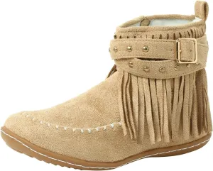 Boots for Women, Ladies Leather Lace Up Wedge Low Heels Non Slip Ankle Boots With Side Zip Winter Fall Short Walking Boots