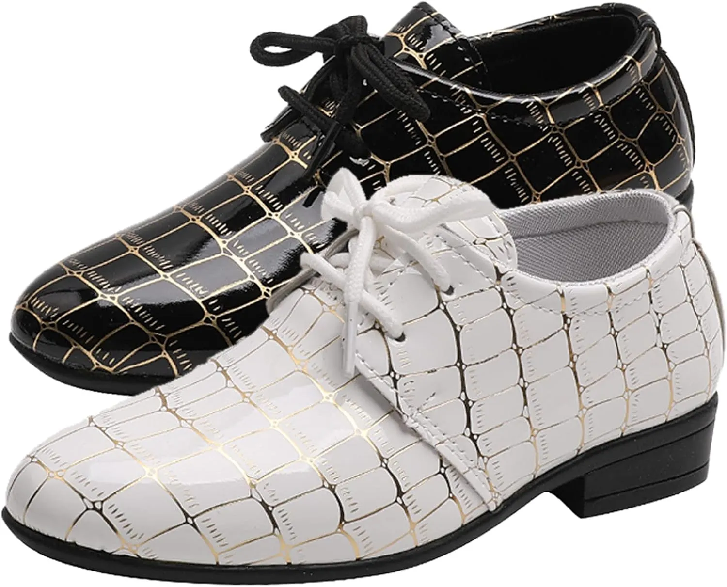 Boys Pointed Toe Dress Shoes Boy??s Dress Oxford Formal Shoes Toddler Lace Up Loafer Wedding Shoes Boys Leather Shoes