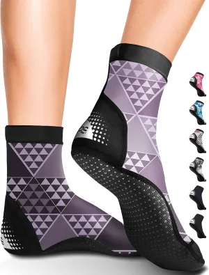 BPS Second Skin Beach Volleyball Socks Ultra Flexible Quick Dry Sand Soccer Socks Water Sports Booties for Men Women