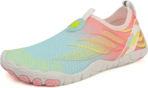 Breathable Barefoot Shoes for Women Men Athletic Wide Toe Waterproof Shoes Hiking Running Footwear with Non-Slip Sole