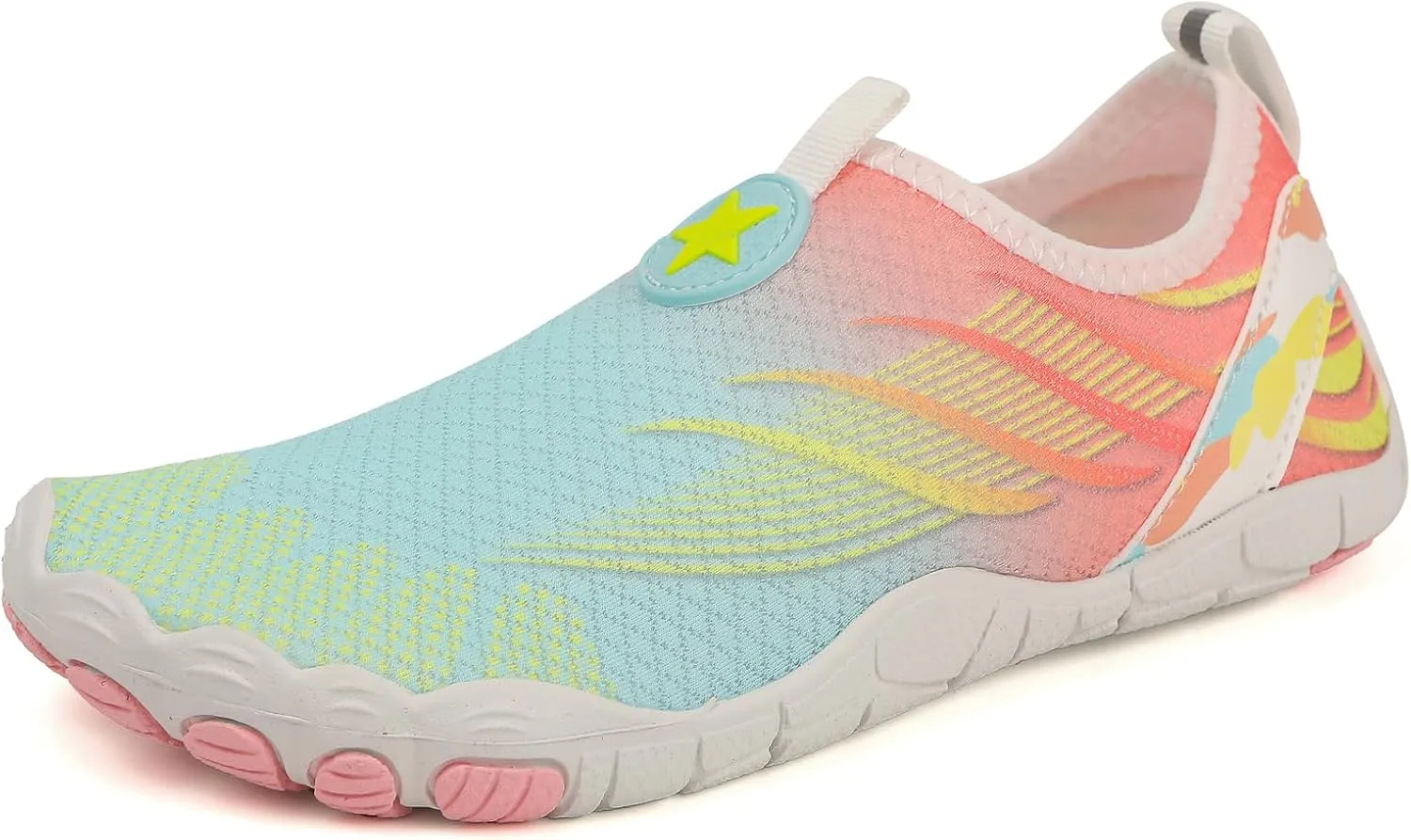 Breathable Barefoot Shoes for Women Men Athletic Wide Toe Waterproof Shoes Hiking Running Footwear with Non-Slip Sole