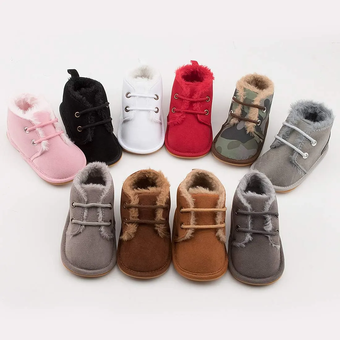 Casazoe Infant Baby Boys Girls Oxford Shoes PU Leather Wedding Loafers Brogue Toddler Baptism Dress Shoes First Steps Walking Flat Lazy Crib Shoe