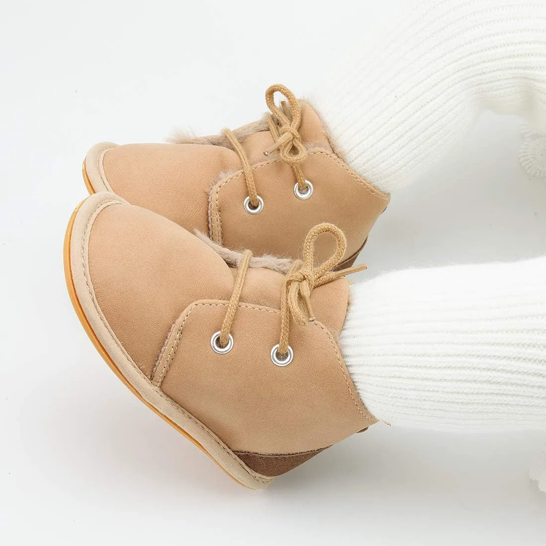 Casazoe Infant Baby Boys Girls Oxford Shoes PU Leather Wedding Loafers Brogue Toddler Baptism Dress Shoes First Steps Walking Flat Lazy Crib Shoe