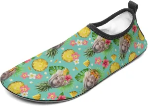 Custom Water Shoes Quick Dry Swim Aqua Barefoot Socks for Women Men Camping