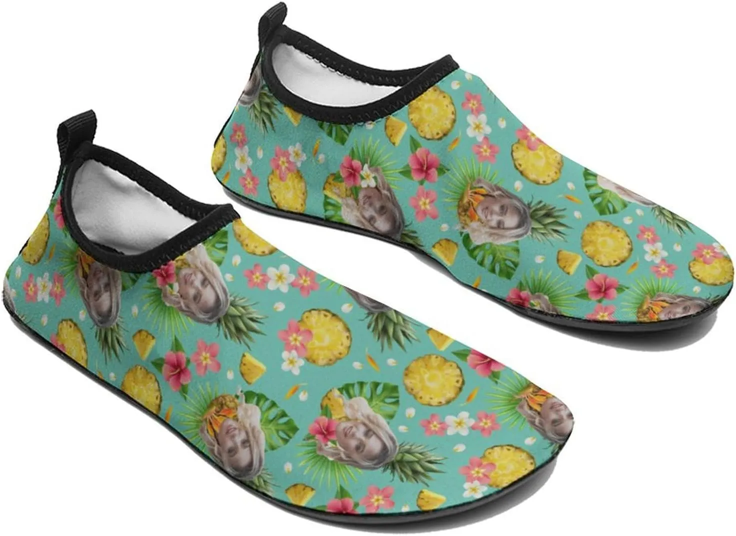 Custom Water Shoes Quick Dry Swim Aqua Barefoot Socks for Women Men Camping