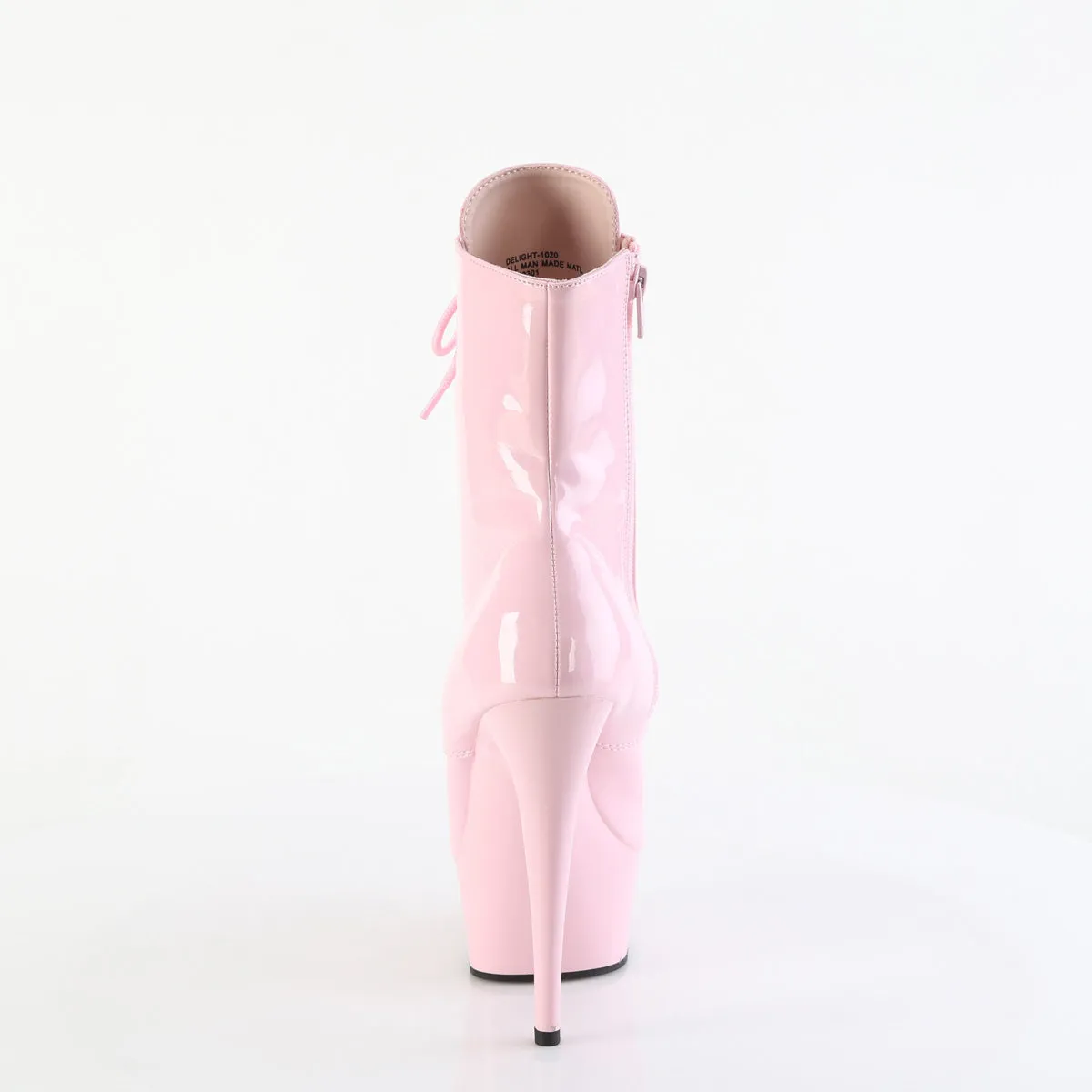 DELIGHT-1020 Pleaser Baby Pink Patent Sexy Platform Shoes (Pole Dancing Heels)