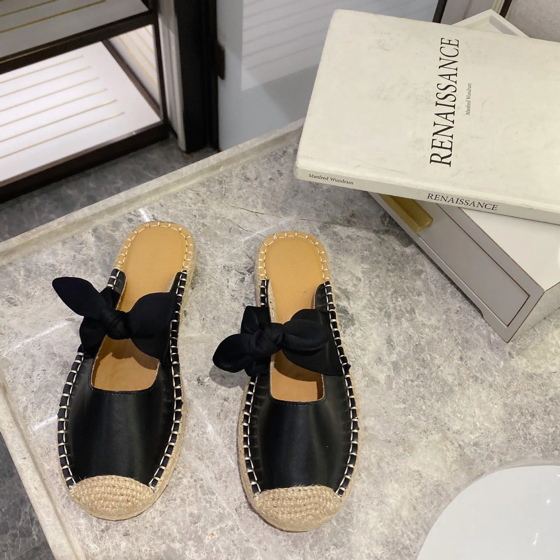 Fisherman Shoes Women's Flat Bottom 2021 New Baotou Half Slippers, Sandals, Single Shoes, Lazy Shoes