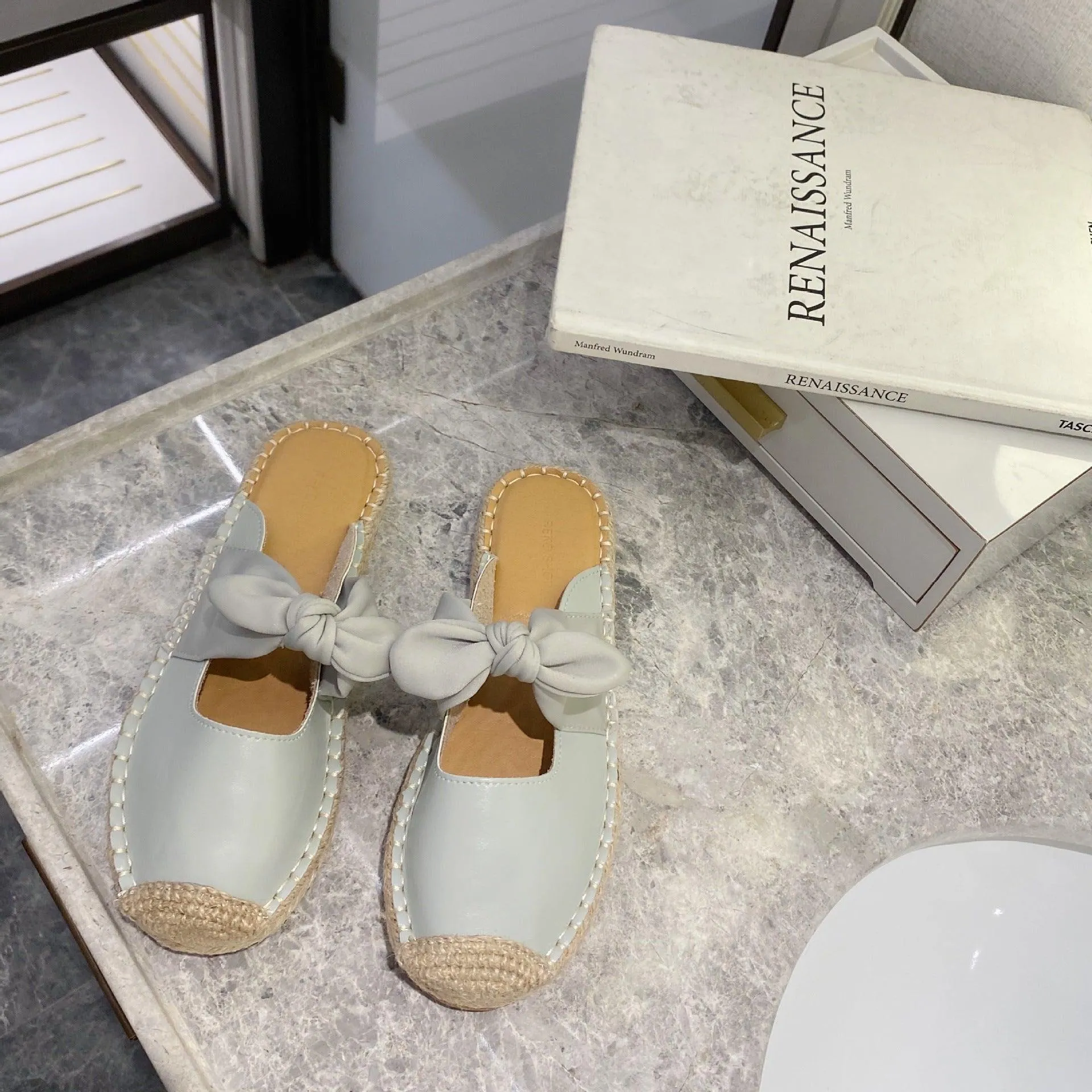 Fisherman Shoes Women's Flat Bottom 2021 New Baotou Half Slippers, Sandals, Single Shoes, Lazy Shoes