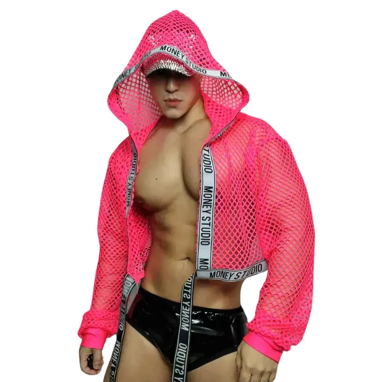 Fluorescent Sexy Hood Gogo Set