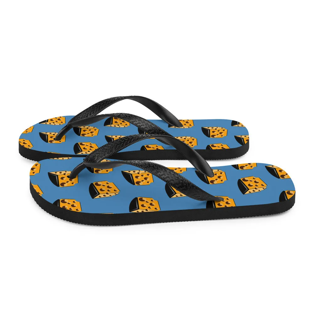 I Just Love Cheese Flip-Flops