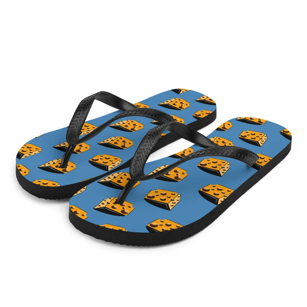 I Just Love Cheese Flip-Flops