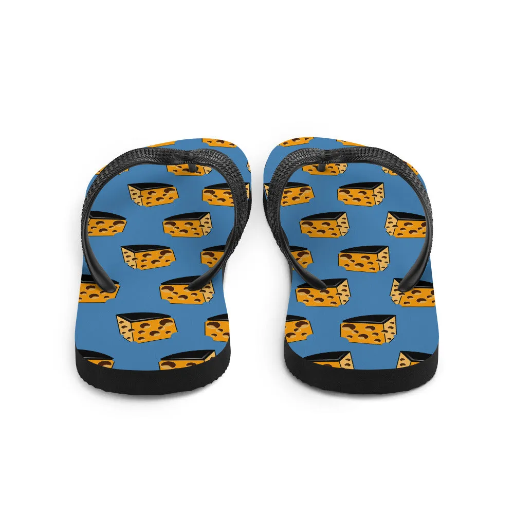 I Just Love Cheese Flip-Flops