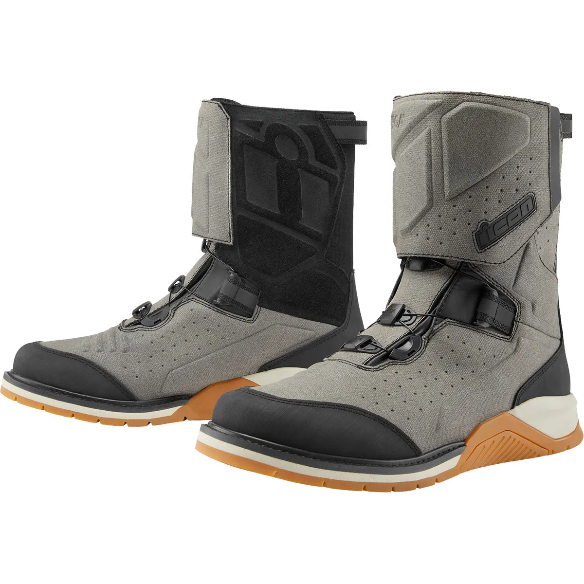 Icon Alcan Waterproof CE Boots