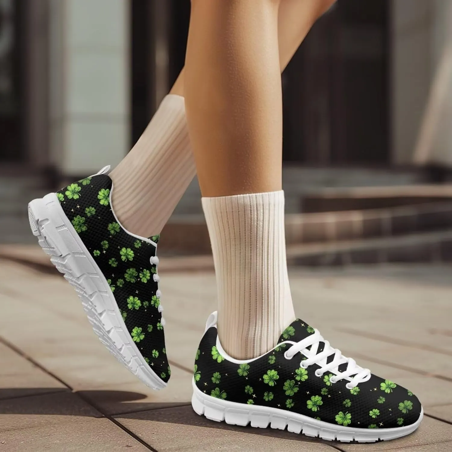 KEIAHUAN Women's Running Shoes Lightweight Training Shoes Casual Tennis Shoes Non Slip Breathable Mesh Sneakers for Gym Workout Sports