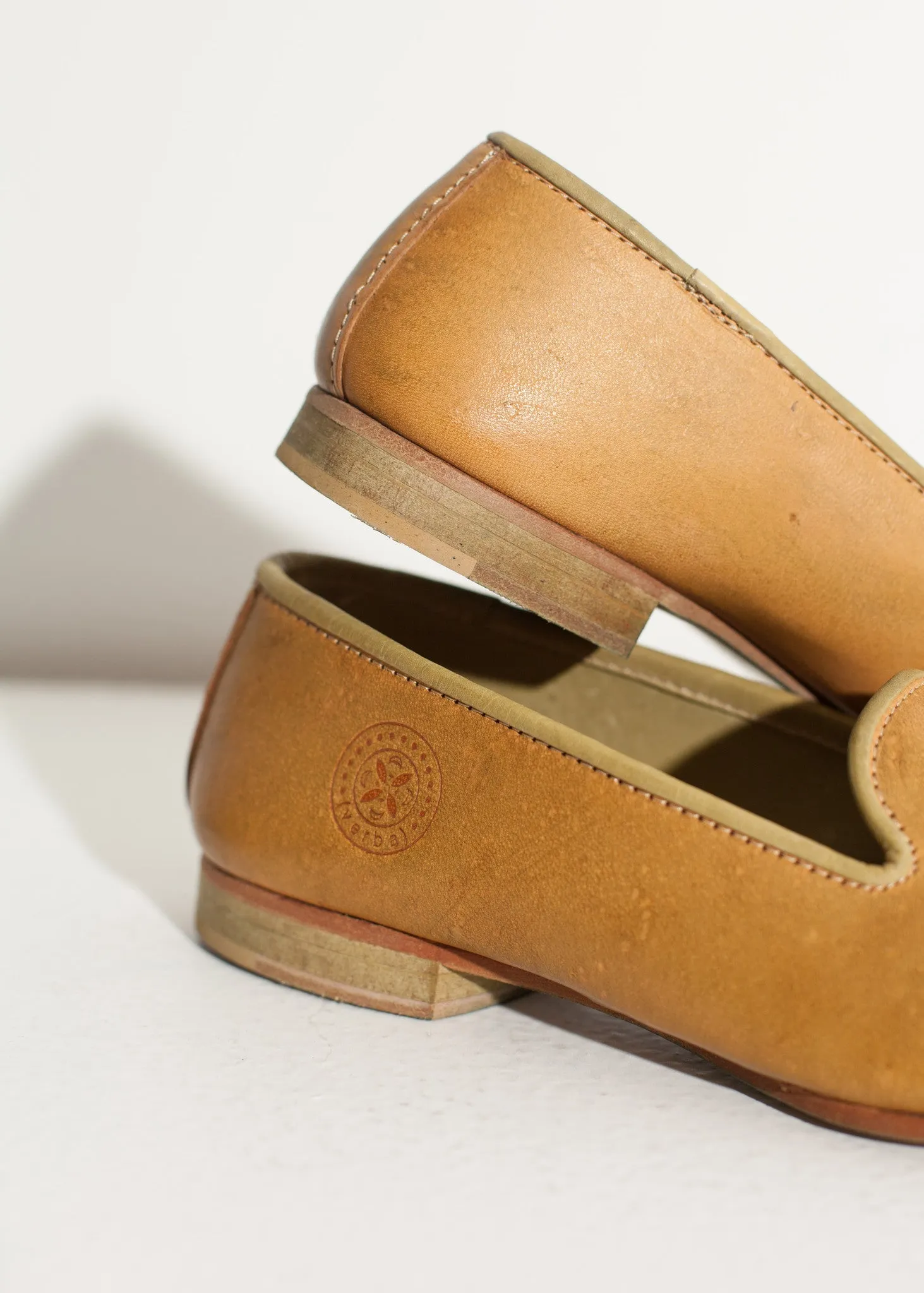 Leather Loafer in Lime - More Choice
