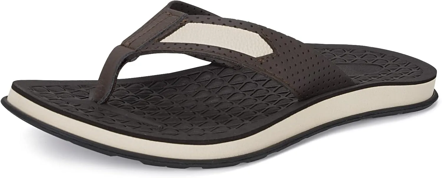 MALIDA Mens Flip Flops Non-Slip Bathroom Shower Shoes Cushion foam Indoor and Outdoor Thong Sandals