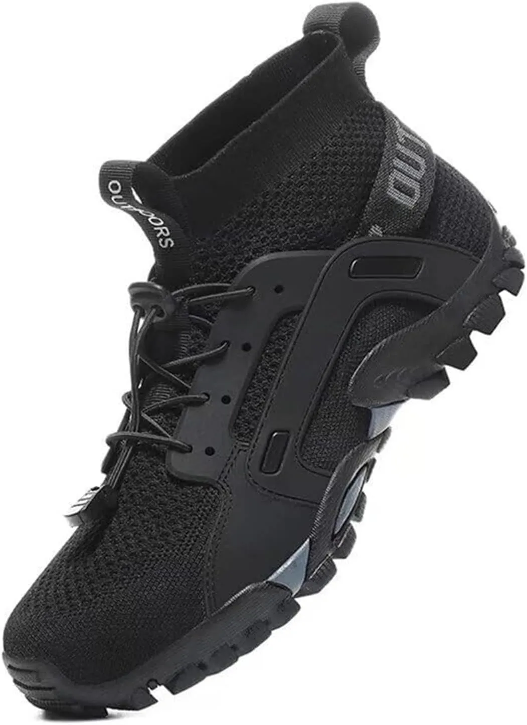 Men's Lightweight Breathable Trekking Shoes Outdoor Fishing Upstream Beach River Mountain Camping Hiking Shoes Sport Shoes for Men