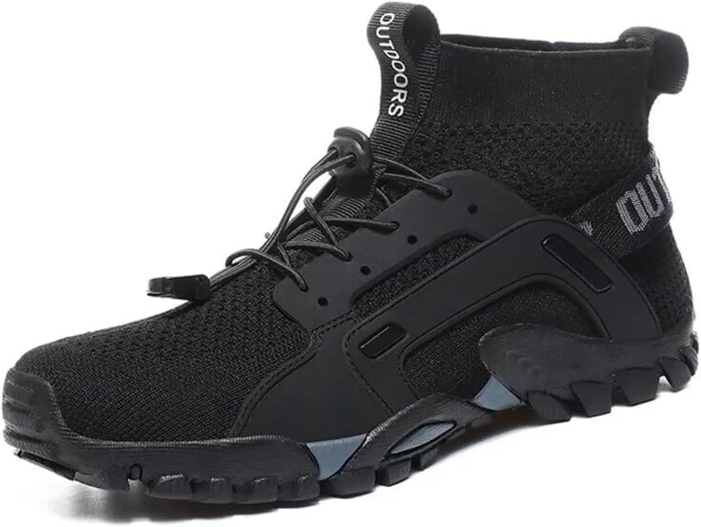 Men's Lightweight Breathable Trekking Shoes Outdoor Fishing Upstream Beach River Mountain Camping Hiking Shoes Sport Shoes for Men