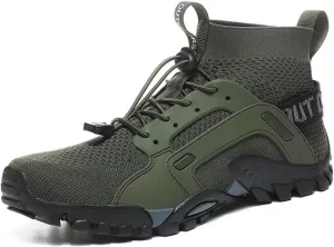 Men's Lightweight Breathable Trekking Shoes Outdoor Fishing Upstream Beach River Mountain Camping Hiking Shoes Sport Shoes for Men