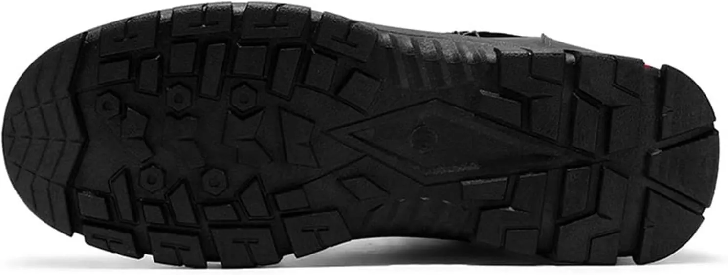 Mens Outdoor Lightweight Hiking Shoes Waterproof Trailing Trekking Breathable Walking Shoes Non Slip Comfortable Lace Up Sneakers Round Toe Arch Support Running Sports Shoes