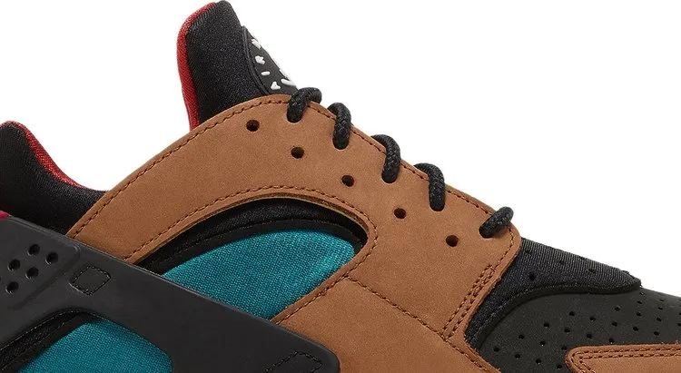 Nike Air Huarache 'Light British Tan Geode Green' Sneakers, Brown