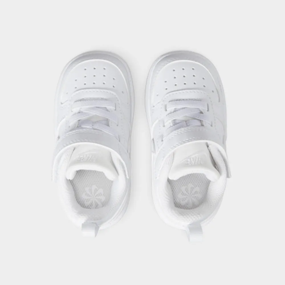Nike Infants Court Borough Low Recraft Sneaker White/white _ 181632 _ White