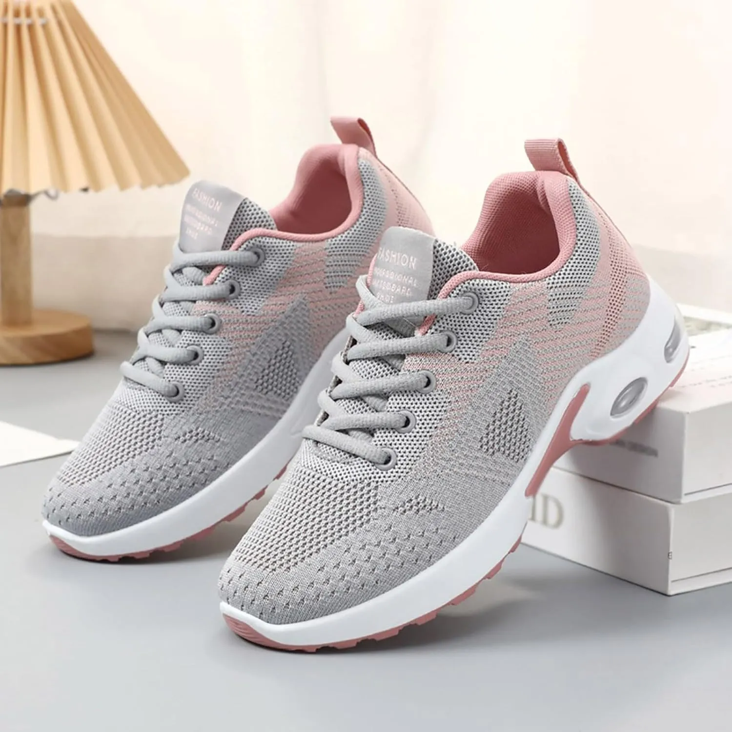 Orthopedic Shoes for Women Slip On Platform Shoes Non Slip Ankle Strap Walking Shoes Breathable Mesh Comfortable Shoes