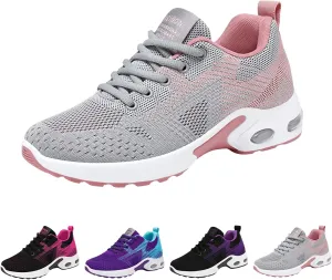 Orthopedic Shoes for Women Slip On Platform Shoes Non Slip Ankle Strap Walking Shoes Breathable Mesh Comfortable Shoes