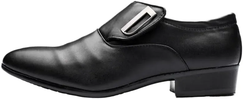 Oxford Shoes for Men - Formal Dress Shoes, Pointed Toe Business & Wedding Shoes, Comfort Orthopedic Design for All-Day Wear