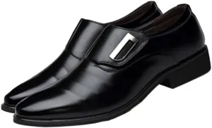 Oxford Shoes for Men - Formal Dress Shoes, Pointed Toe Business & Wedding Shoes, Comfort Orthopedic Design for All-Day Wear