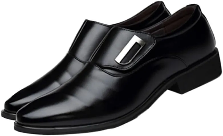 Oxford Shoes for Men - Formal Dress Shoes, Pointed Toe Business & Wedding Shoes, Comfort Orthopedic Design for All-Day Wear