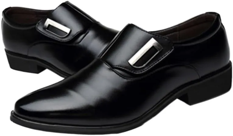 Oxford Shoes for Men - Formal Dress Shoes, Pointed Toe Business & Wedding Shoes, Comfort Orthopedic Design for All-Day Wear