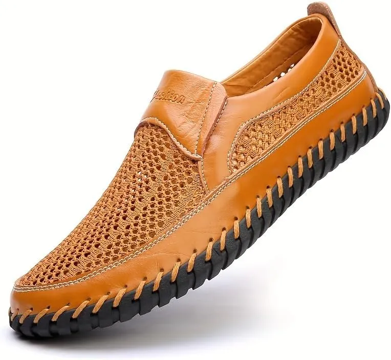 Plus Size Men's Beach Water Shoes - Breathable, Non-Slip, Comfy, Quick-Drying, Lightweight, Casual Shoes for Outdoor Activities, Summer, Water Sports, Beach Volleyball, and Hiking
