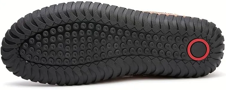 Plus Size Men's Beach Water Shoes - Breathable, Non-Slip, Comfy, Quick-Drying, Lightweight, Casual Shoes for Outdoor Activities, Summer, Water Sports, Beach Volleyball, and Hiking