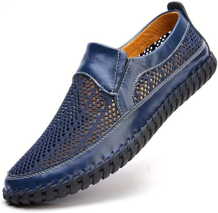 Plus Size Men's Beach Water Shoes - Breathable, Non-Slip, Comfy, Quick-Drying, Lightweight, Casual Shoes for Outdoor Activities, Summer, Water Sports, Beach Volleyball, and Hiking