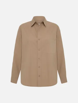 Relaxed Shirt in Stone