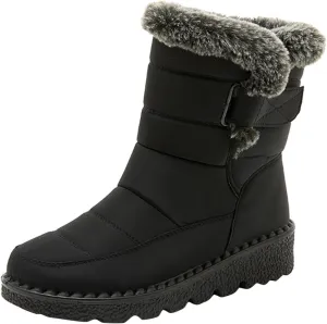 SBGMoSJ Women's Snow Boots Size 12 Winter Walking Boots for Women Waterproof Wide Warm Winter Boots Women Work Women's Winter Booties Wide Womens 9.5 Wide Winter Boots Sale Clearance