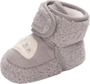 School Shoes for Baby Soft Warm Shoes Soft Booties Comfortable Boots Infant Toddler Warming Home Shoes Snow Boots