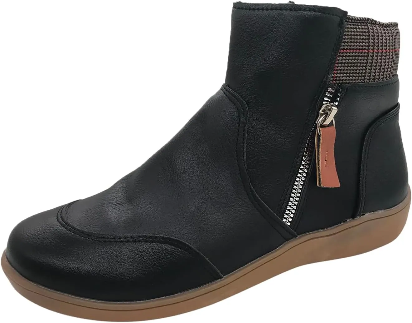 Snow Boots for Women Cute 10 Wide Womens Waterproof Snow Boots Size 6 Womens Winter Boots Slip Resistant Waterproof Work Boots for Women Botas De Invierno Para Mujer De Tacon Bajo Ortopedicas