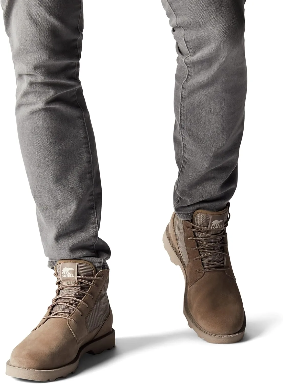Sorel Men's Caribou Mod Chukka WP Boot ?? Waterproof Suede & Nylon Rain Boots