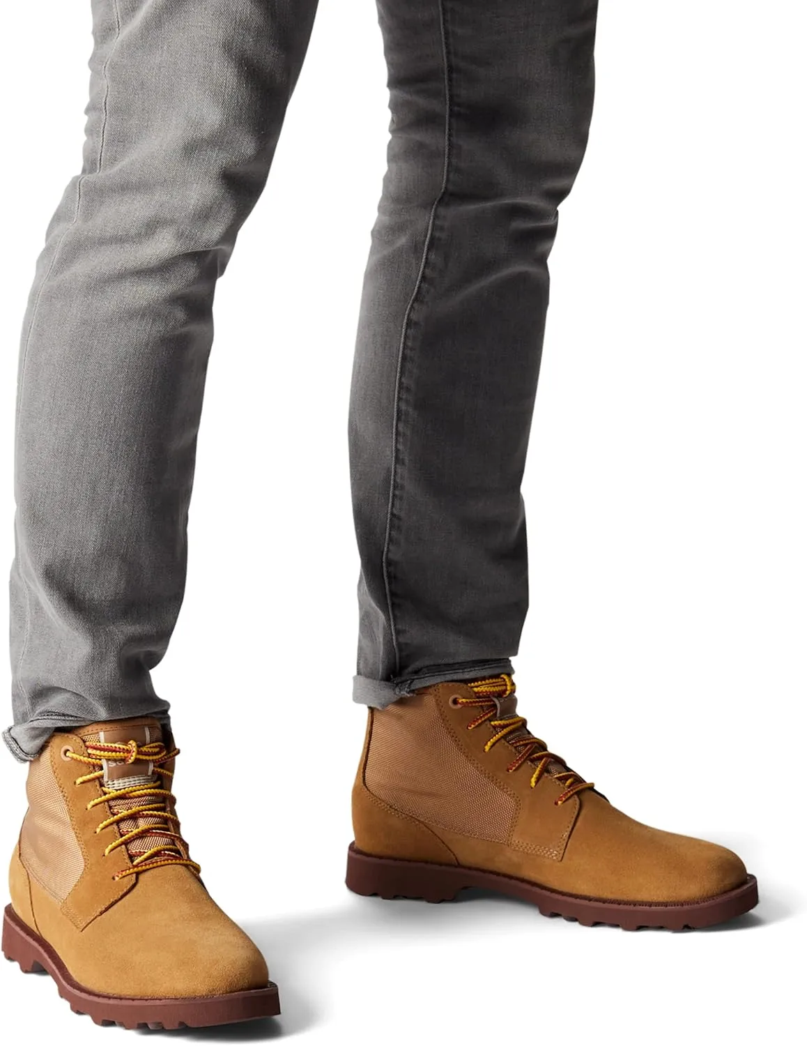 Sorel Men's Caribou Mod Chukka WP Boot ?? Waterproof Suede & Nylon Rain Boots