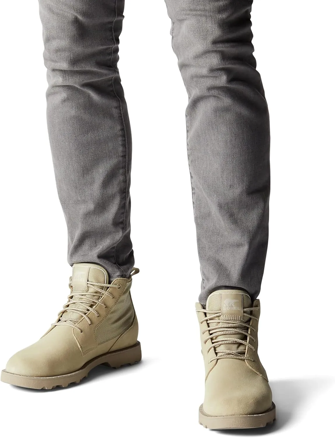 Sorel Men's Caribou Mod Chukka WP Boot ?? Waterproof Suede & Nylon Rain Boots