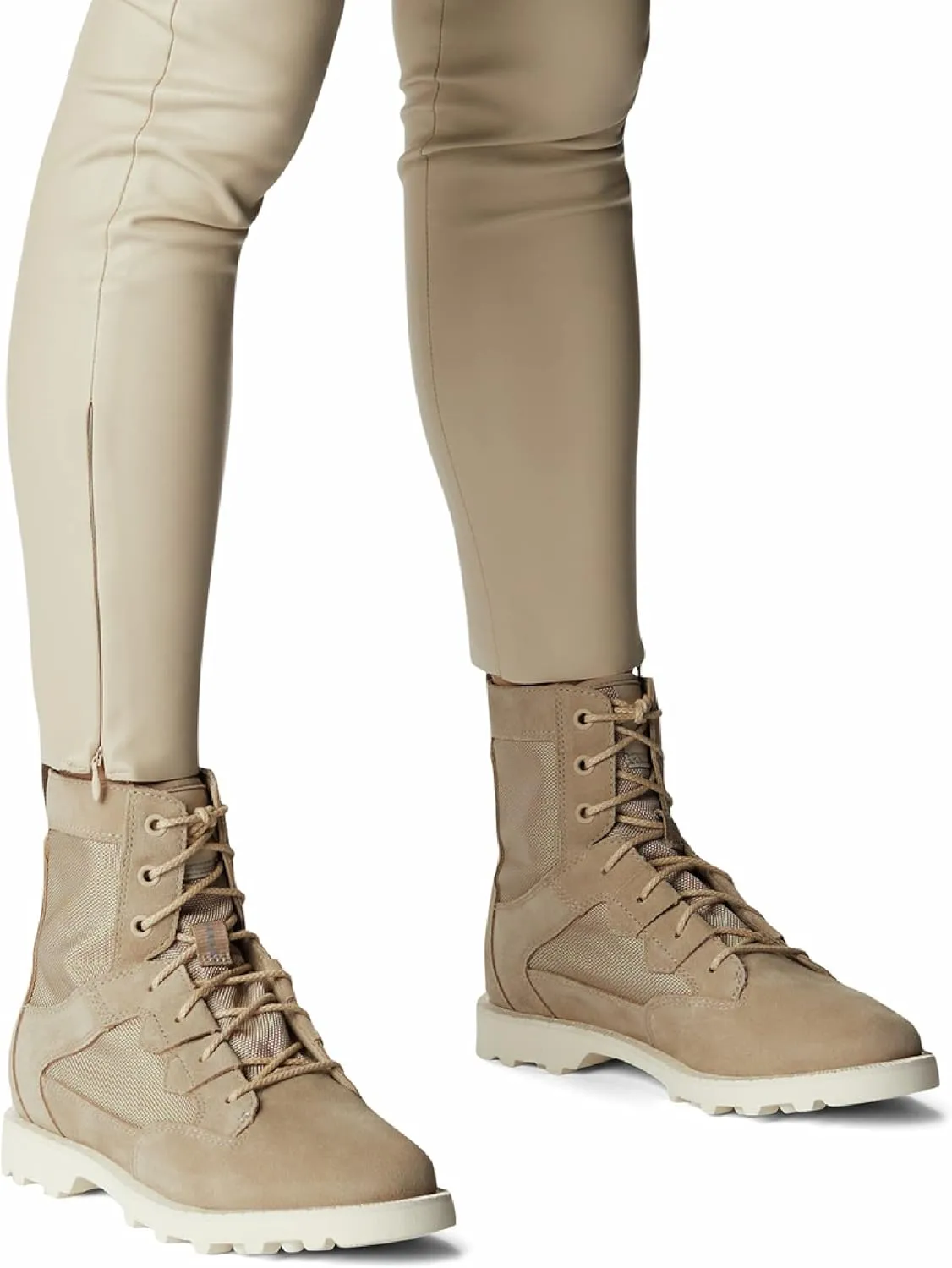 Sorel Women's OTM Caribou Boot  Waterproof Suede & Nylon Snow Boots