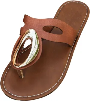 SuanlaTDS Womens Flip Flops Flat Sandals Dressy 2025 Beach Shoes Cute Summer Thong T-Strap Boho Outdoor Wedding Party Comfortable Slip-on Low Heel Slide Slippers Sexy Open Toe Walking Sandal